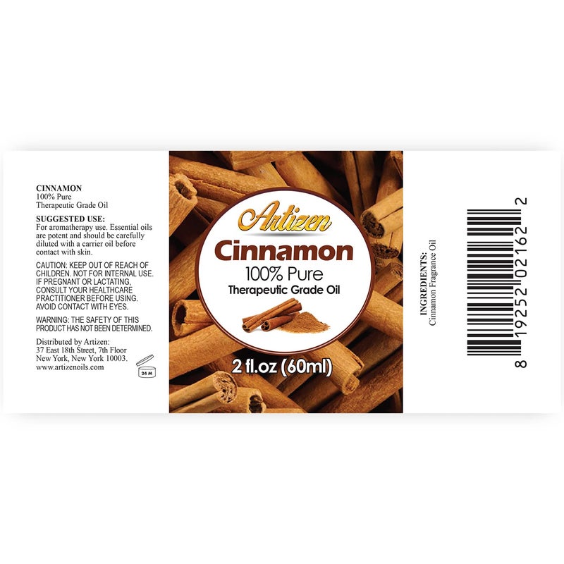 Artizen Cinnamon Essential Oil - 30ml (1 Fluid Ounce) - Aromatherapy & Candle Fragrance Oil - Image 2